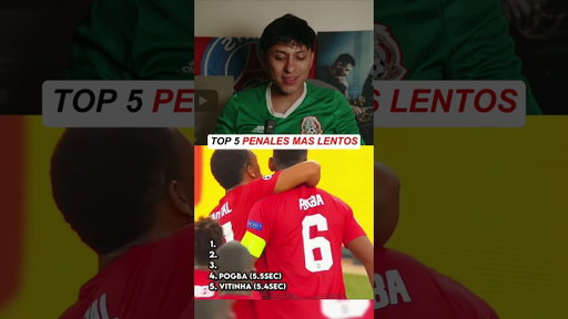 Top 5 Penales mas lentos😮‍💨