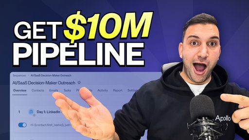 We Used This 4-Step Apollo Sequence to Generate $10M+ Pipeline