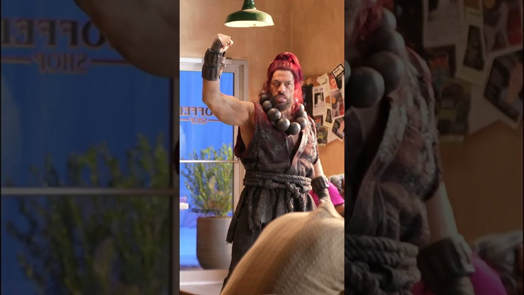 Roman Reigns transforms into Akuma from Street Fighter! 🔥