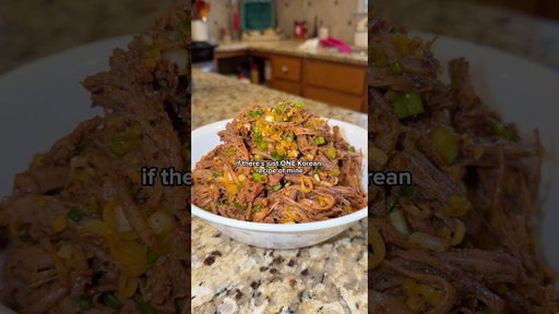 MARINATED BEEF BANCHAN! My family’s recipe with beef brisket!
