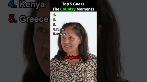 Top 5 Guess The Country Moments