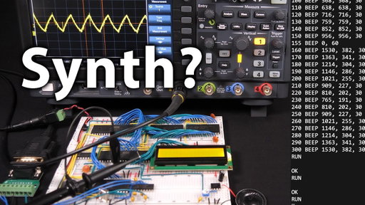 Sound synth with a 6502