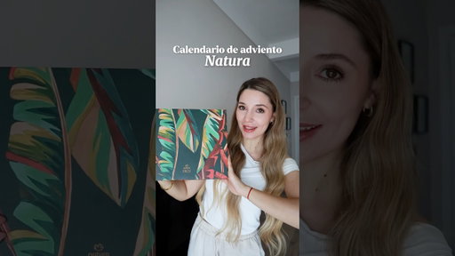 CALENDARIO DE ADVIENTO NATURA, lo abro completo