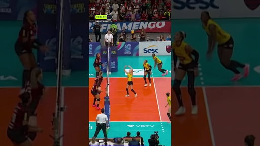 That's why Brazil is world class 😤🌍 #volleyball #rally #voleibol #brazil