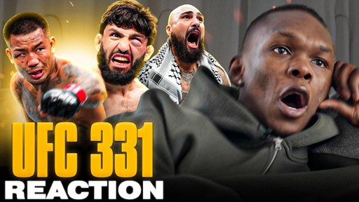 CARD OF THE YEAR?! 🔥 | Israel Adesanya reacts to INSANE UFC 331