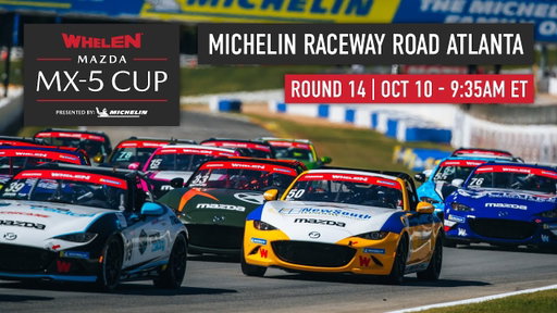 Mazda MX-5 Cup 2025 | Round 14 - Road Atlanta | Livestream