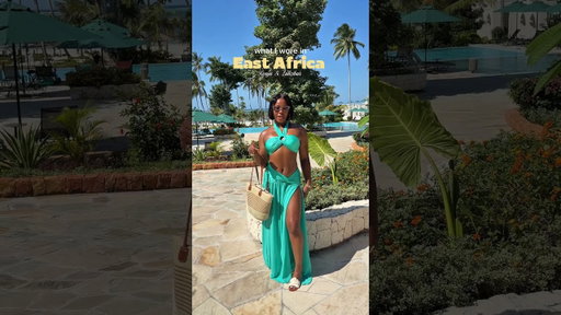 East Africa outfit diary 👗 6 looks between Kenya 🇰🇪 and Zanzibar 🇹🇿 #outfitinspo #worldstop