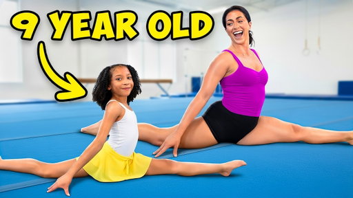 I Challenged the SMALLEST Pro Gymnast!