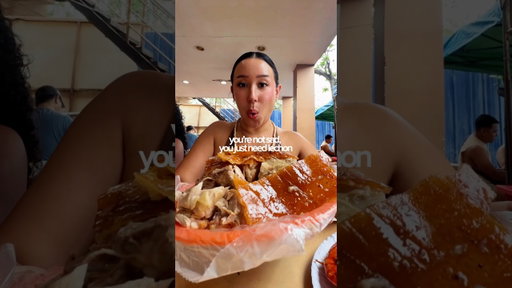 trying lechon in Cebu, Philippines!🐷🇵🇭 #filipinofood #lechon #philippines #filipino
