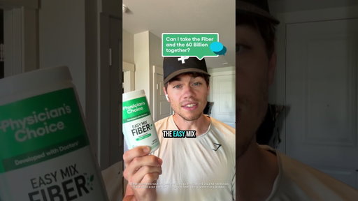 Can I take Easy Mix Fiber with 60 Billion Probiotic? 👀