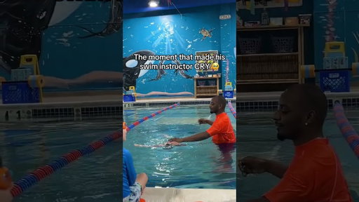 This Made His Swim Instructor Cry
