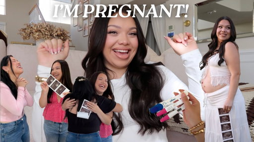PREGNANT WITH BABY #3! | Finding out & telling my family 🥹🍼