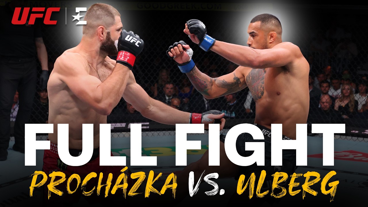 JÎRÍ PROCHÁZKA 🆚 CARLOS ULBERG | LIGHT HEAVYWEIGHT TITLE FIGHT | UFC 327 | FULL FIGHT