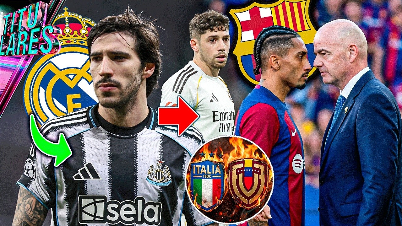 Madrid contacta a Tonali; Fede iría gratis | Barça vs FIFA x Raphinha | Fuera Buffon ¿Pep a Italia?