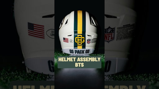 Each helmet carefully crafted 🙌