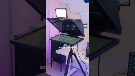 Ultimate studio upgrade 🔥 Prompter XL #ElgatoPartner