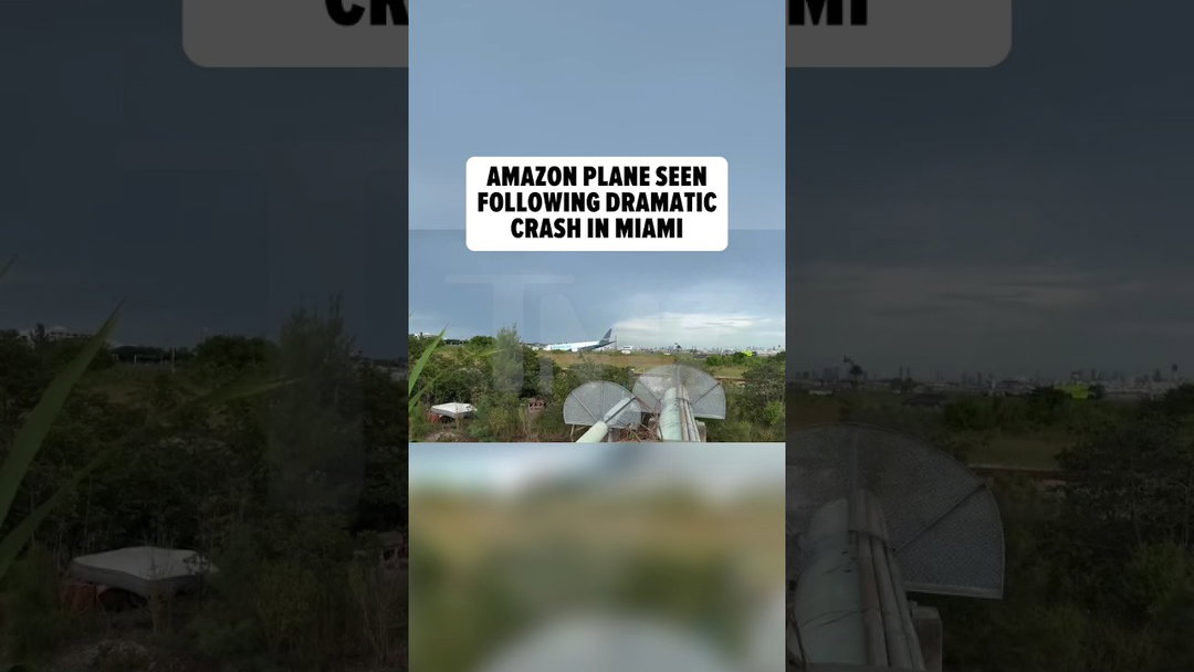 5 People Are Dead After Amazon Cargo Plane Crash in Miami