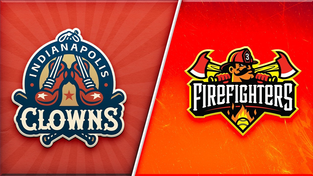 The Firefighters vs The Indianapolis Clowns in Greenville, SC! (Game 2)