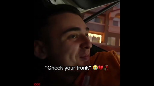 "Check Your Trunk!" 😂