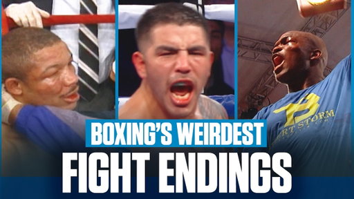 Top Five Weirdest Endings in Boxing!