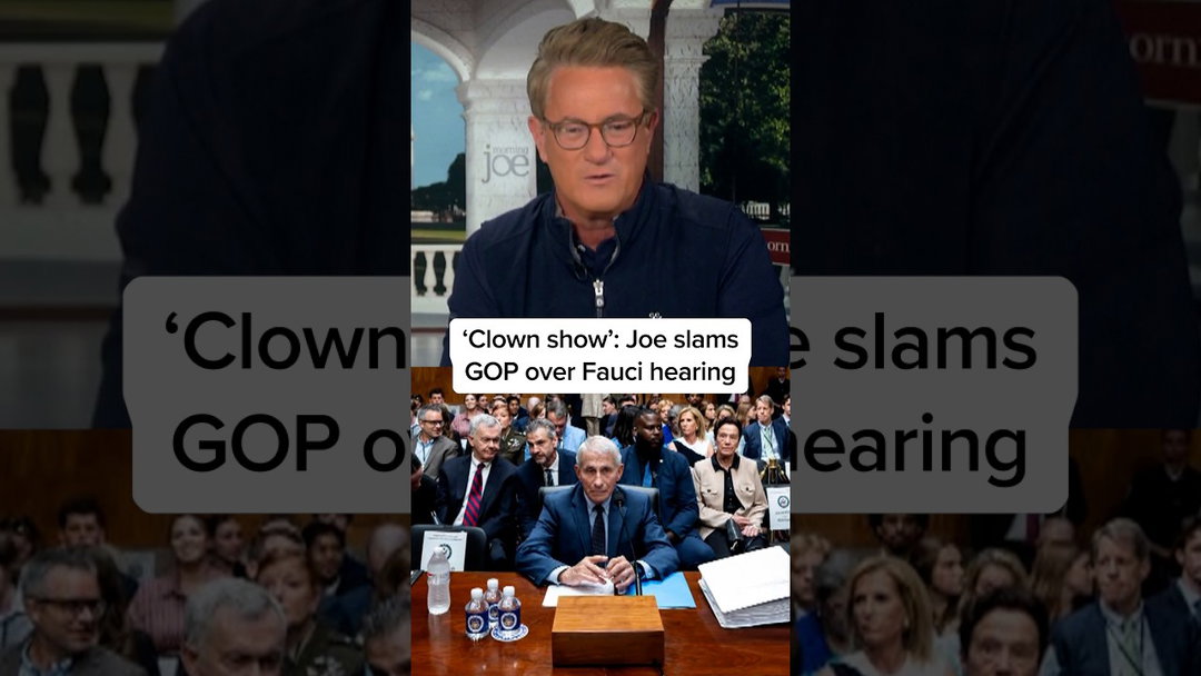 ‘Clown show’: Joe slams GOP over Fauci hearing