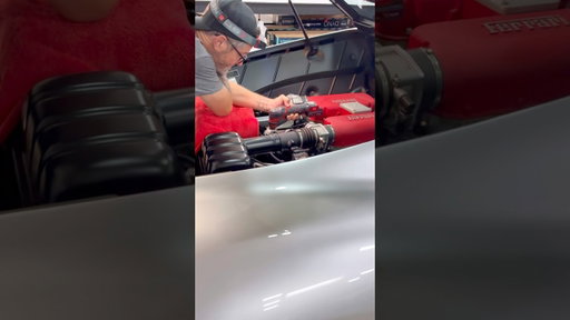 Shining up every inch of this pristine Ferrari 360 #detailing #cardetailing #autodetailing #ferrari