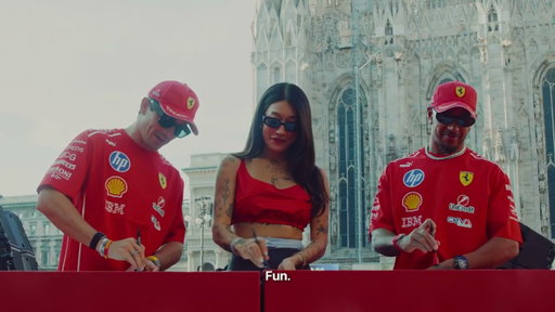 Quick questions, quicker answers with Lewis Hamilton, Charles Leclerc, & Peggy Gou