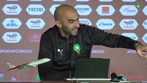 الندوة الصحافية للناخب الوطني وليد الركراكي بعد مباراة تنزانيا
