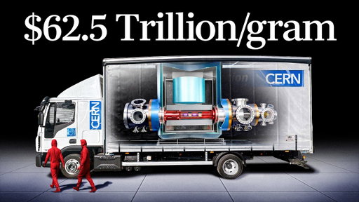What happens if you drop 0.125 grams of antimatter?
