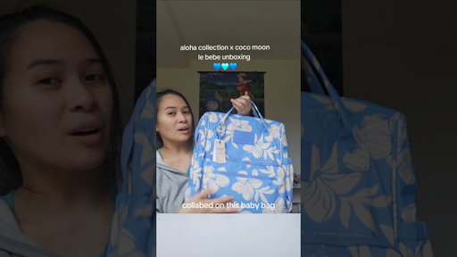 aloha collection x coco moon le bebe #diaperbag  #firsttimemoms