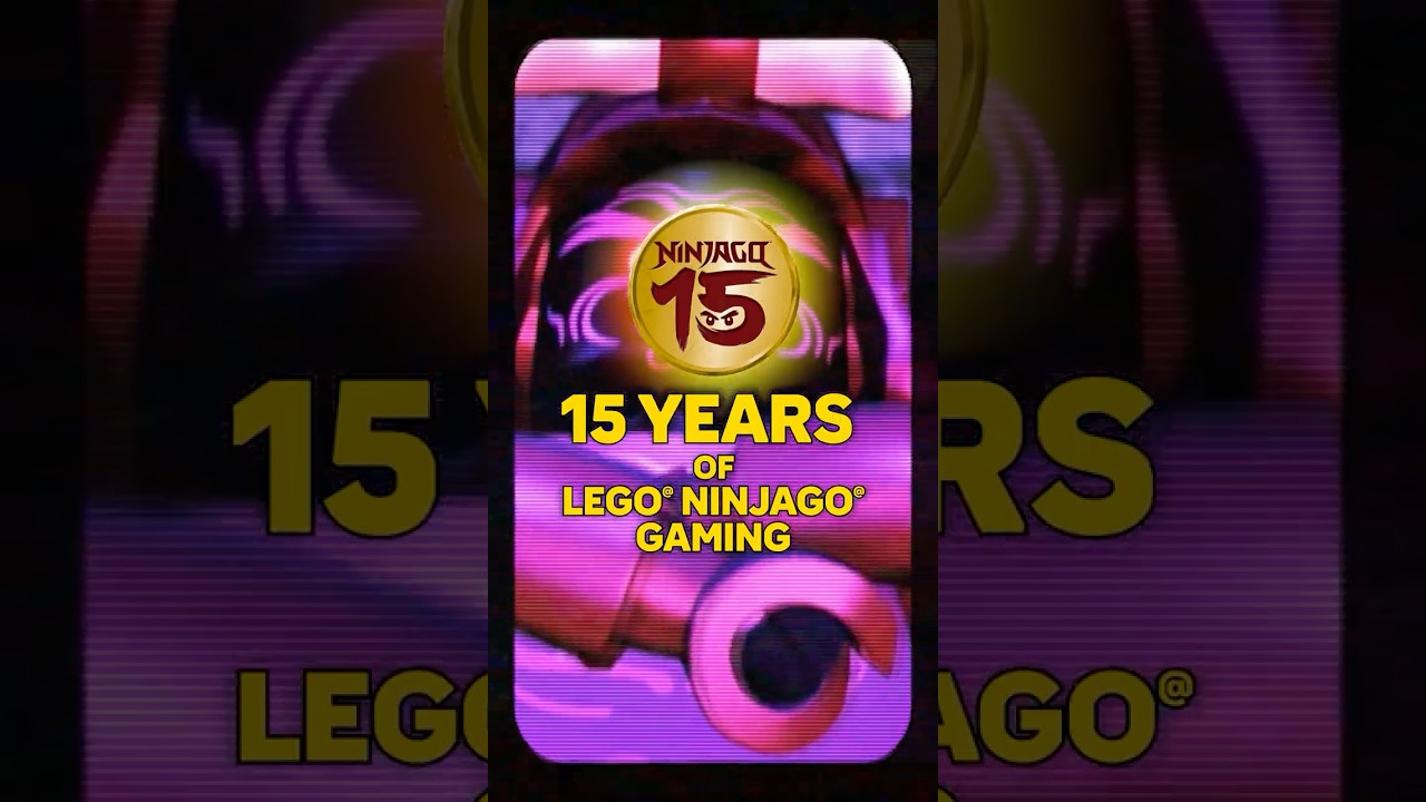 15 years of LEGO NINJAGO games. Let's gooooo 👏🎮