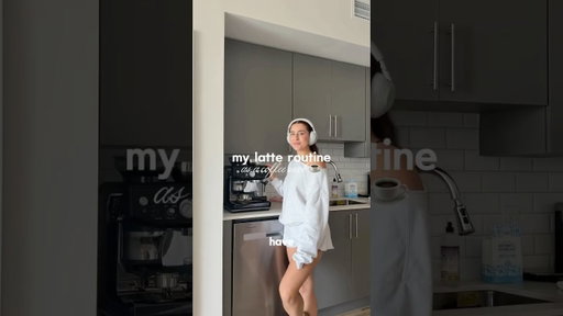 my latte routine