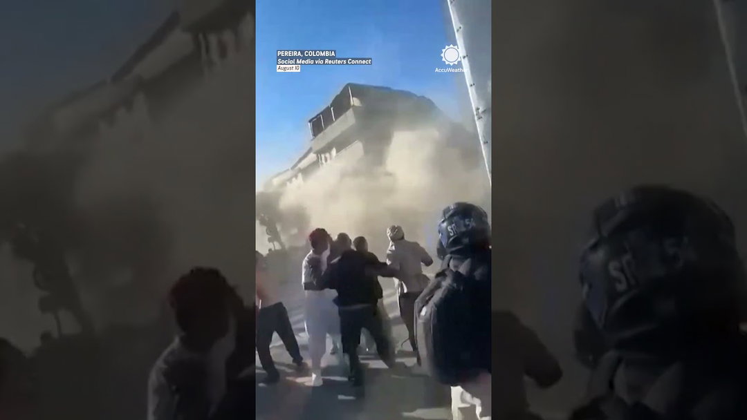 Building Collapses After Deadly Colombia Earthquake