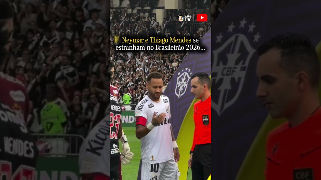 A TRETA ENTRE NEYMAR E THIAGO MENDES COMEÇOU AQUI... 🤯🎥 @cazetv + @vaipedrolopes