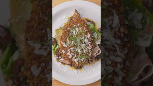 Eggplant Parmesan Insalata