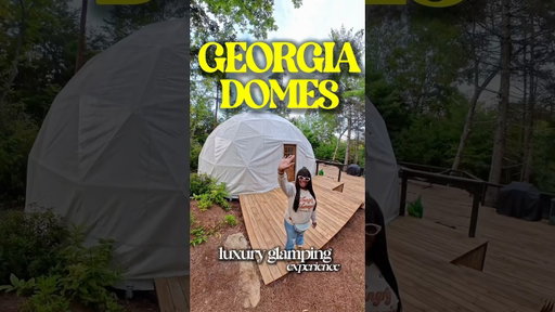 LUXURY GLAMPING EXPERIENCE | North Georgia #glamping #cabins #getaway