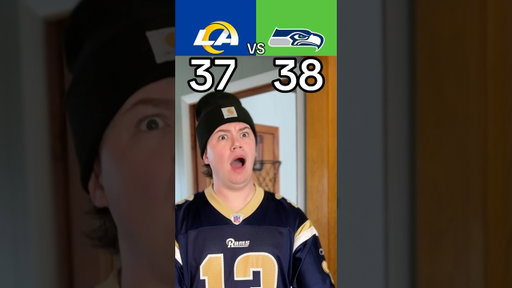 RAMS VS SEAHAWKS RECAP😳🤣🏈 #nfl #football #rams #seahawks #skit #funny