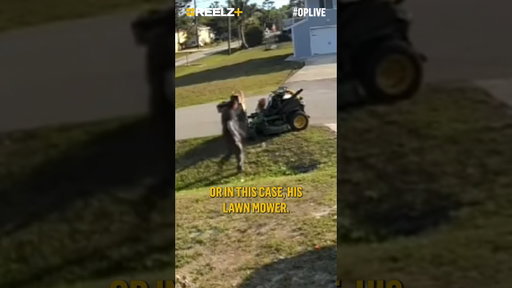 “Lawnmower Man” Is Out Here Wrecking Mailboxes Like It’s His Job
