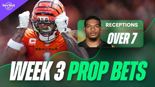 Top 10 NFL Player Props Picks for Week 3 | Prop Bets & TD Scorers (2025)