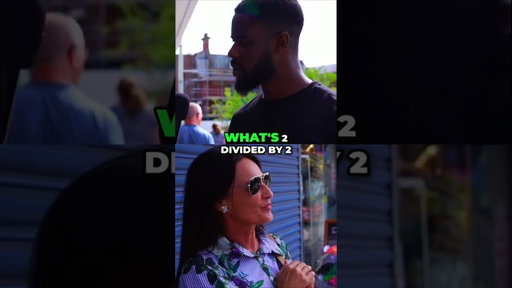 Math confusion on the street! Half of 22 is 11, but some people landed on 12. Watch the quick math