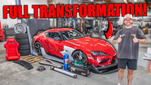 Surprising My Friend With His DREAM BUILD - A90 Supra Full Transformation