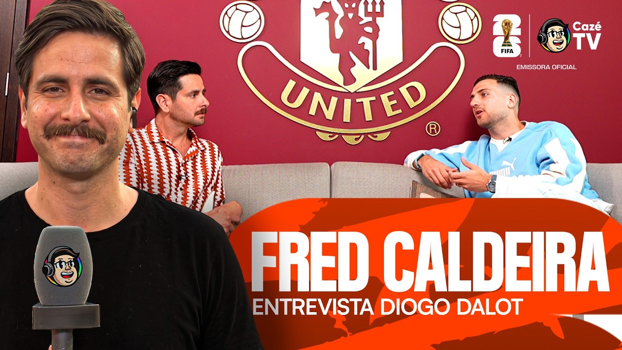 FRED CALDEIRA BATE UM PAPO COM DIOGO DALOT SOBRE COPA DO MUNDO E MANCHESTER UNITED