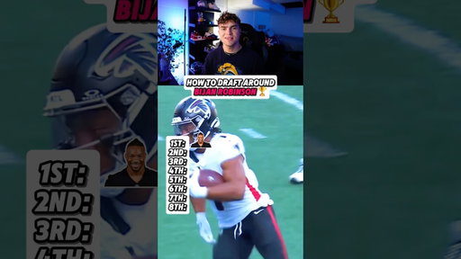 How to draft around Bijan Robinson