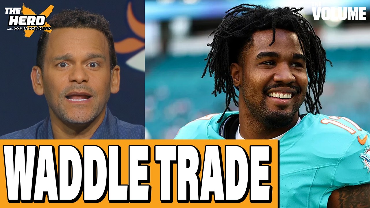 TRADE REACTION: Miami Dolphins send Jaylen Waddle to Denver Broncos & Bo Nix | THE HERD NFL