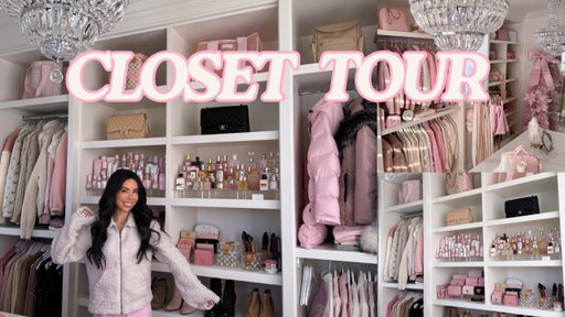 My Full Closet & Beauty Room Tour🎀✨How I Organize Everything!🎀
