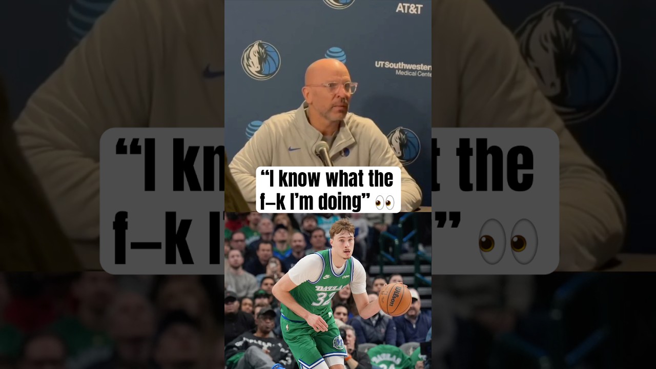 Jason Kidd on criticism for playing Cooper Flagg at PG (via GrantAfseth/X)