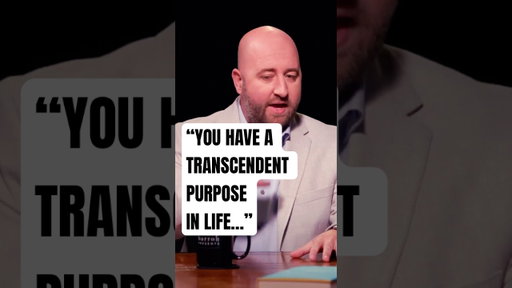 You Have a Transcendent Purpose in the World #christian
