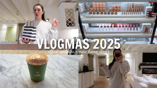 setting up my office, new home decor, mini Sephora haul & more!