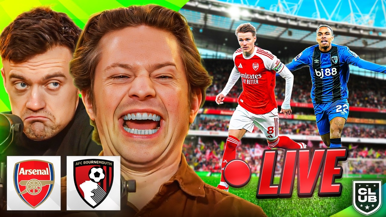 ARSENAL V AFC BOURNEMOUTH | PREMIER LEAGUE | THE CLUB LIVE