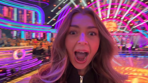 I watched Strictly in-studio!!! 🎬😆